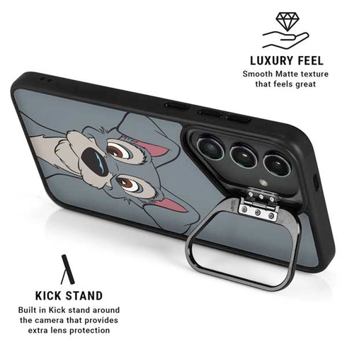 Disney Lady & The Tramp Butch Portrait Galaxy S24 FE Kickstand Case